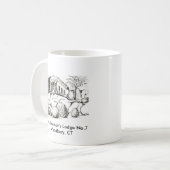 König Solomons Lodge No.7 Mug Kaffeetasse (Vorderseite Links)