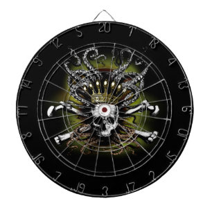 König Squid Skull Dartboard Dartscheibe