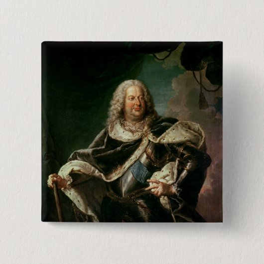 König Stanislas-Lesczinski von Polen Button (Vorderseite)