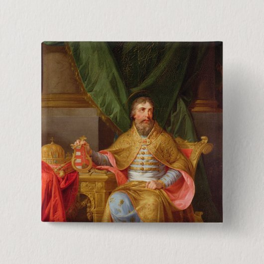 König Stephen Button (Vorderseite)