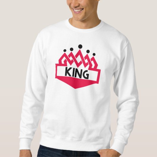 König Sweatshirt (Vorderseite)