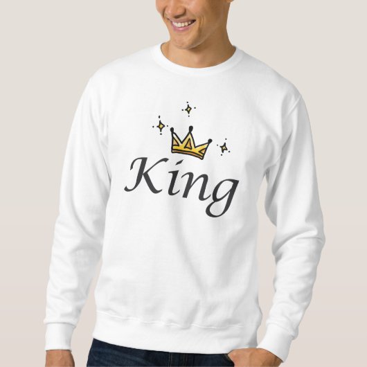 König Sweatshirt (Vorderseite)