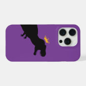 König T-Rex iPhone Hülle (Rückseite (Horizontal))