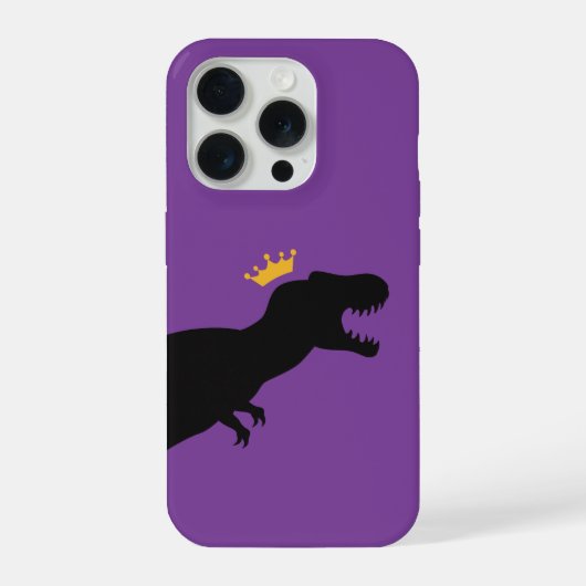 König T-Rex iPhone Hülle (Rückseite)