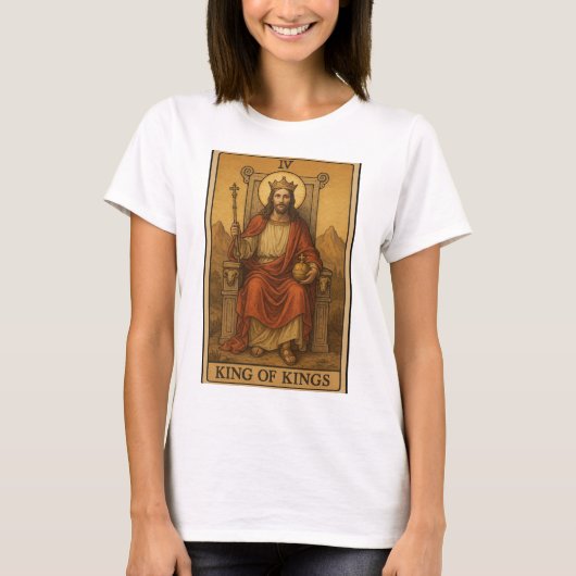 König Tarot Jesus T-Shirt (Vorderseite)