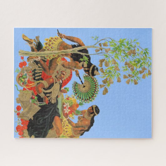 König Tatarrax von Quivira Puzzle (Horizontal)