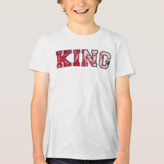König Text Graffiti-Style-Lettering Tri-Blend Shirt