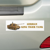 KÖNIG TIGER AUTOAUFKLEBER (Auf Auto)