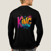 König  Tri-Blend shirt (Rückseite)