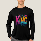 König  Tri-Blend shirt (Vorderseite)