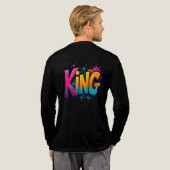 König  Tri-Blend shirt (Voller Rücken)