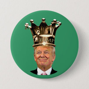 König Trump Button