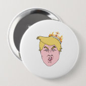 König Trump Button (Vorne & Hinten)