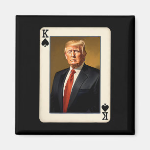 König Trump Karte - Einzigartige Donald Trump Präs Magnet