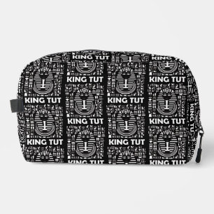 König Tut Pharao ägyptisches Hieroglyphen Alphabet Waschbeutel