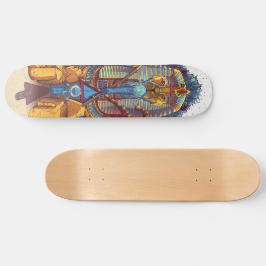 König Tut Skateboard Deck (Horizontal)