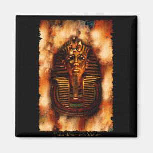 König TUTANKHAMEN Magnet für ägyptische Kunst