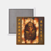 König TUTANKHAMEN Pharao regiert ägyptisches Art M Magnet (Vorderseite/Rückseite)