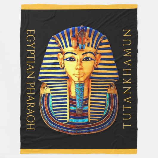 König Tutankhamun alter ägyptischer Pharao Fleecedecke (Vorderseite)
