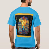 König Tutankhamun alter ägyptischer Pharao T-Shirt (Rückseite)