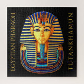 König Tutankhamun Antiker ägyptischer Pharao Puzzle (Vertikal)