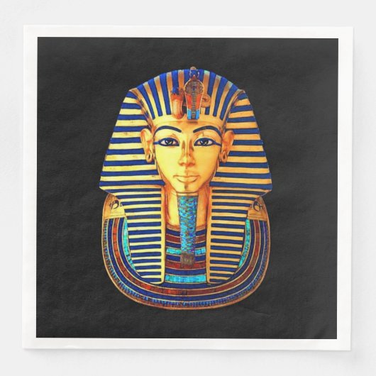 König Tutankhamun Antiker ägyptischer Pharao Serviette (Vorderseite)