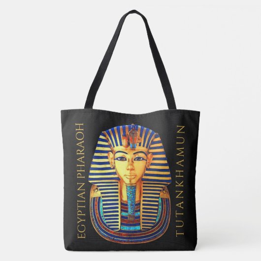 König Tutankhamun Antiker ägyptischer Pharao Tasche (Rückseite)