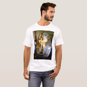 König Tutankhamun Gold Mask T-Shirt (Vorne ganz)