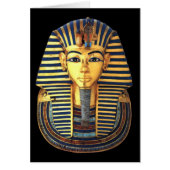 König Tutankhamun, Goldmaske, Pharao in Ägypten (Vorne)