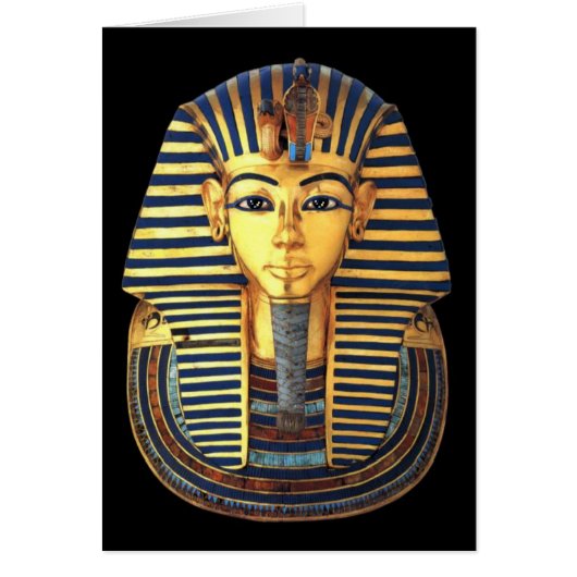 König Tutankhamun, Goldmaske, Pharao in Ägypten (Vorne)