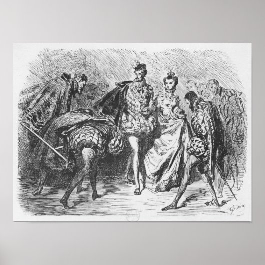 König und Gericht Poster (Vorne)