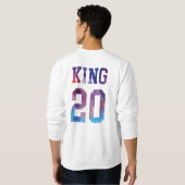 König und Königin 01 Sweatshirt (Schwarz voll)