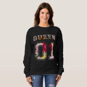 König und Königin 01 Sweatshirt (Vorne ganz)