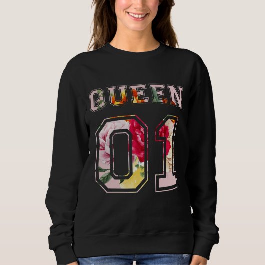 König und Königin 01 Sweatshirt (Vorderseite)