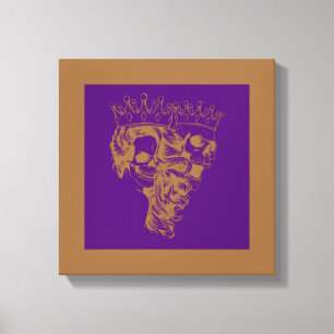 König und Königin aus Royalty Made auf Leinwand