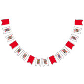 König und Königin des Herzens Wimpelkette (Alle)