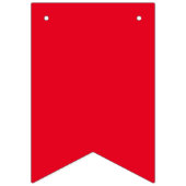 König und Königin des Herzens Wimpelkette (Erste Fahne)