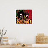 König und Königin Poster (Küche)