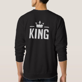 König und Königin Sweatshirt