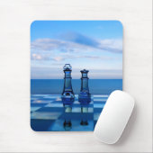 König und Königin von Glas. Mousepad (Mit Mouse)
