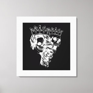 König und Königin von Royalty Made auf Leinwand