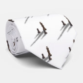 König und zwei Pfand Krawatte (Gerollt)