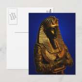 König von Ägypten Postkarte (Vorne/Hinten)