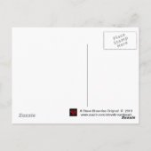 König von Ägypten Postkarte (Rückseite)