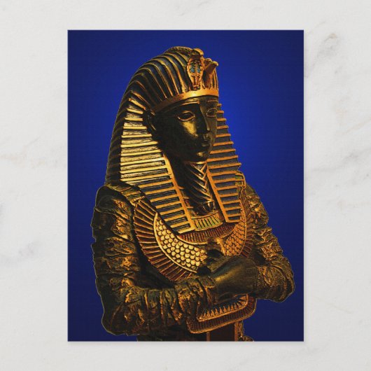 König von Ägypten Postkarte (Vorderseite)