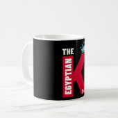 König von Ägypten Shirt, Mo-Salah-T - Shirt Kaffeetasse (Vorderseite Links)