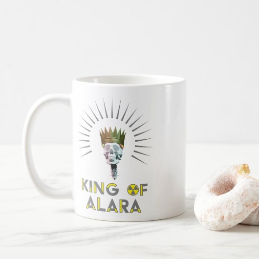 König von ALARA Kaffeetasse (Mit Donut)