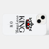 König von allem Krone Poker Case-Mate iPhone Hülle (Rückseite (Horizontal))
