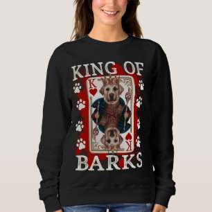 König von Barks & Herz Labrador Retriever Sweatshirt