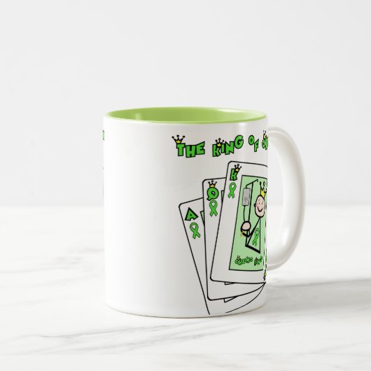 König von Chemo Zweifarbige Tasse (VorderseiteRechts)